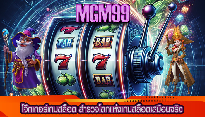 โจ๊กเกอร์เกมสล็อต สำรวจโลกแห่งเกมสล็อตเสมือนจริง