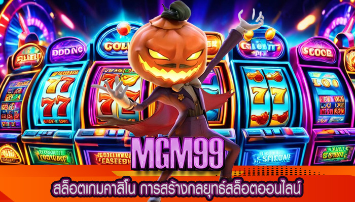 สล็อตเกมคาสิโน การสร้างกลยุทธ์สล็อตออนไลน์